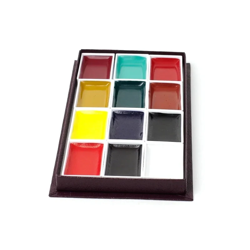 barvy na tušovou malbu Auspicious Face 12