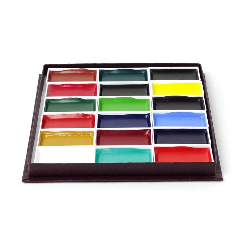 barvy na tušovou malbu Auspicious Face 18