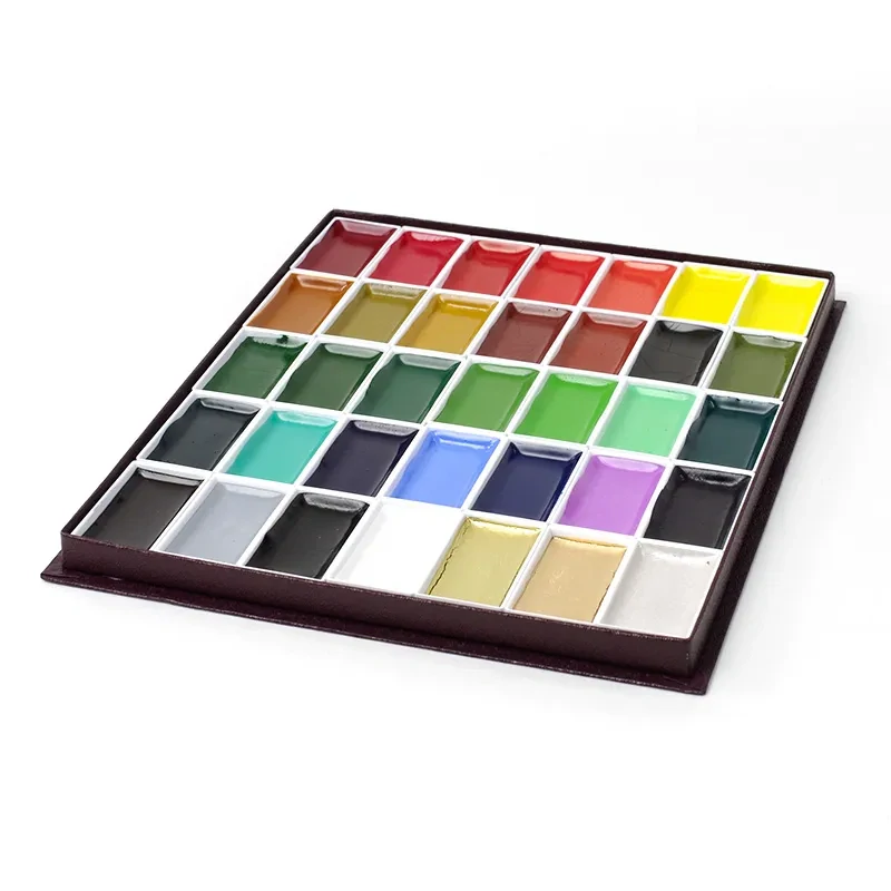 barvy na tušovou malbu Auspicious Face 35