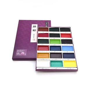 barvy na tušovou malbu Gansai 18